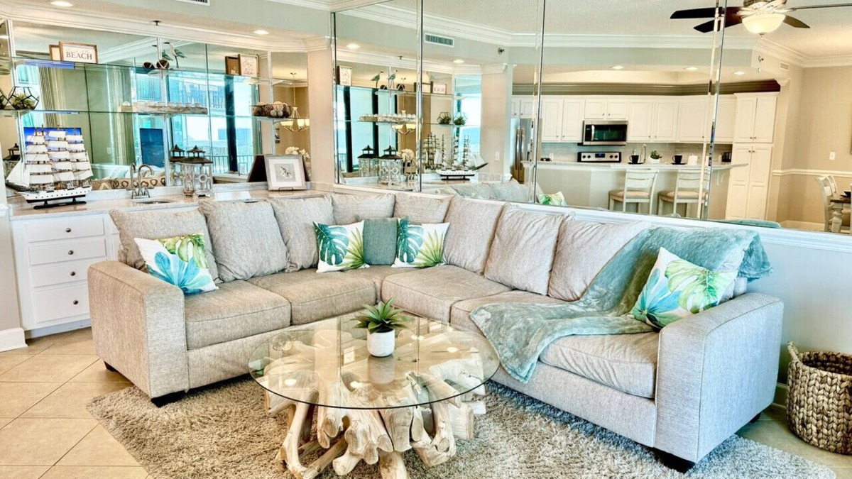 Orange Beach Condo | Premier Location, Now Pet Friendly! Spacious Condo With Great View Of The Bay!