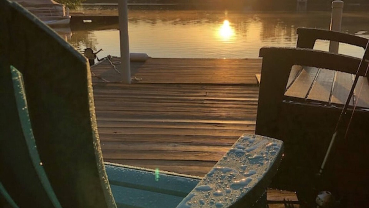 Dadeville House | Premier, Peaceful Waterfront Location! Big, clear water views! Fire table!
