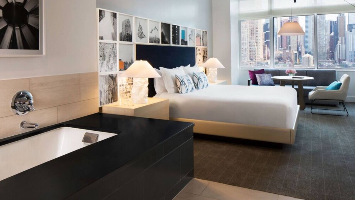 Hell's Kitchen Hotel | Premier Studio at Ink 48 Hotel, Pets Allowed, Near Carnegie Hall!