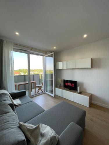 Katowice Apartment | Premium Apartment with Private Parking near City Center