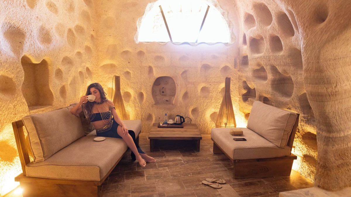 Uchisar Apartment | Premium Cave with Private Underground Mystic Water Pool 204