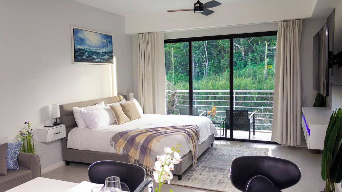 Mandeville Apartment | Premium Studio with Pool View