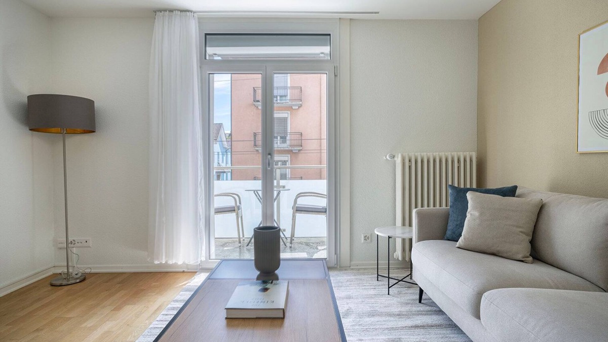 Sihlfeld Apartment | Premium Wiedikon 2BR w/Private W/D, near Market, by Blueground