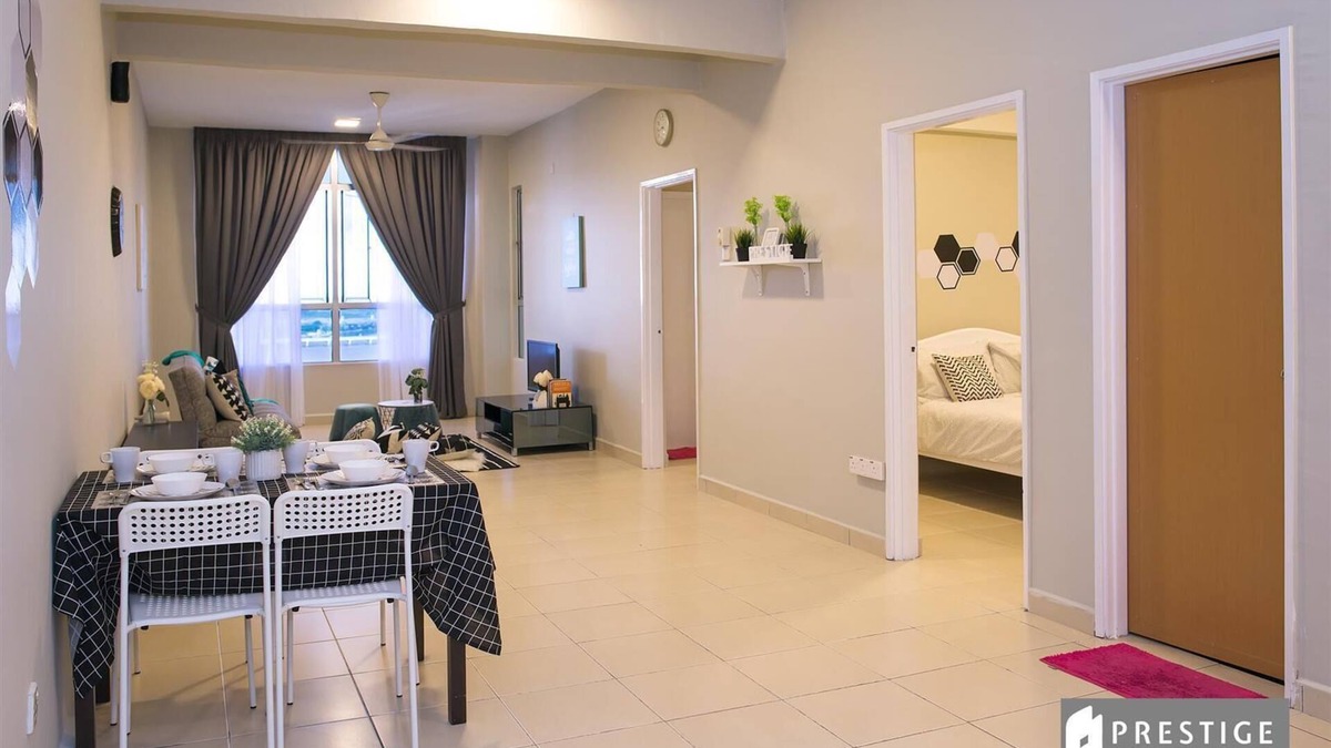 Kota Bharu Apartment | Prestige Pelangi 1 (C2106) Superb River View Homestay
