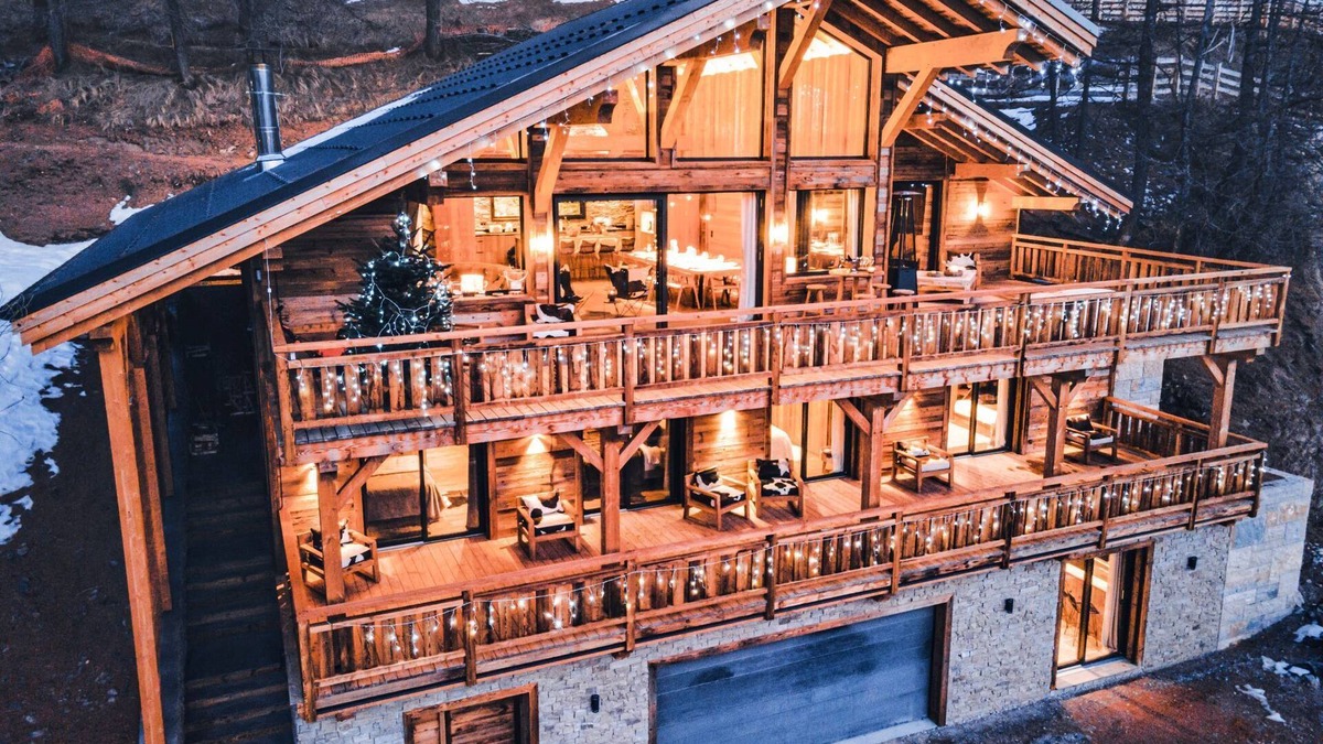 Allos Ski Chalet | Prestigious chalet at the foot of the slopes