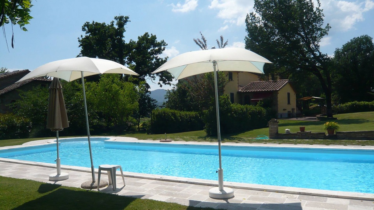 Santa Reparata Villa | Pretty independent House near Anghiari,7 bedr/baths, patio, pool, garden, AC