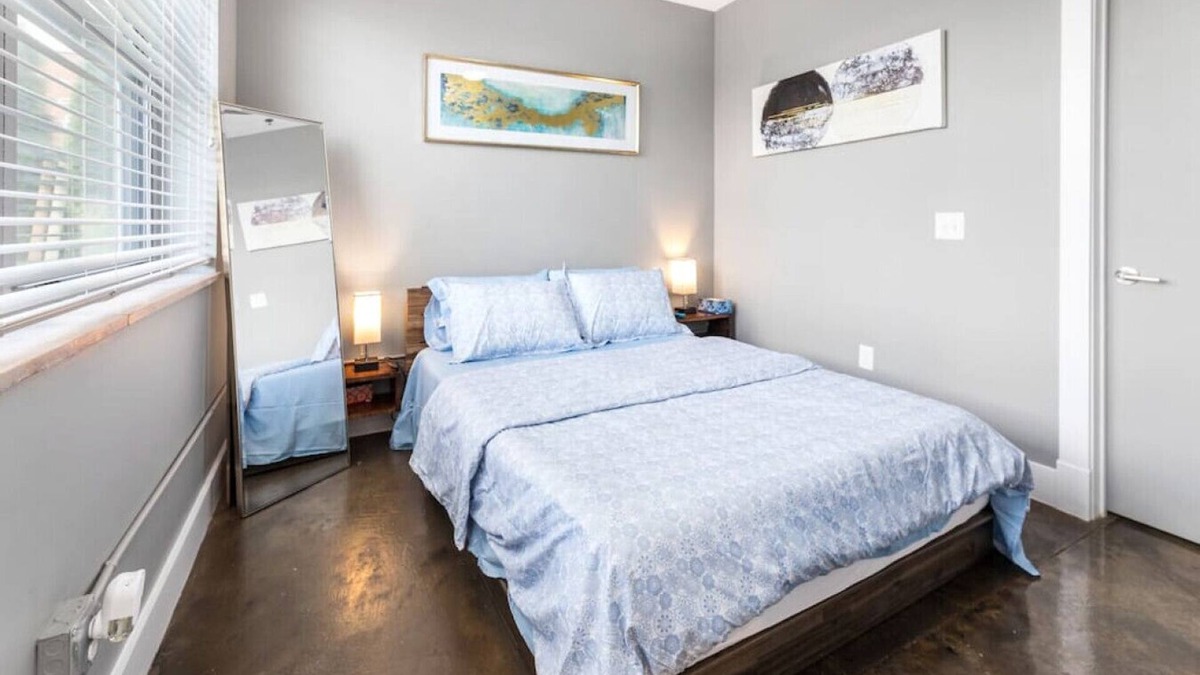 Roanoke Apartment | Prime Location Downtown Heart of Roanoke Queen Bed