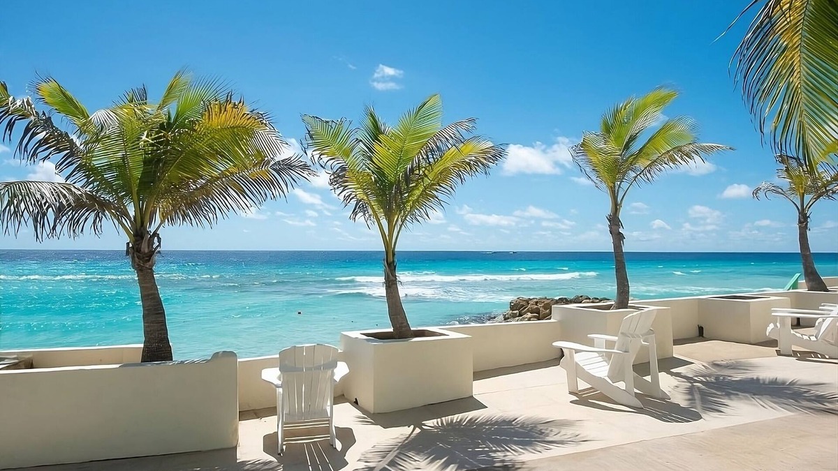 St. Lawrence Gap Hotel | Prime Location! Onsite Pool, Free Parking, Oceanfront, Near Turtle Beach