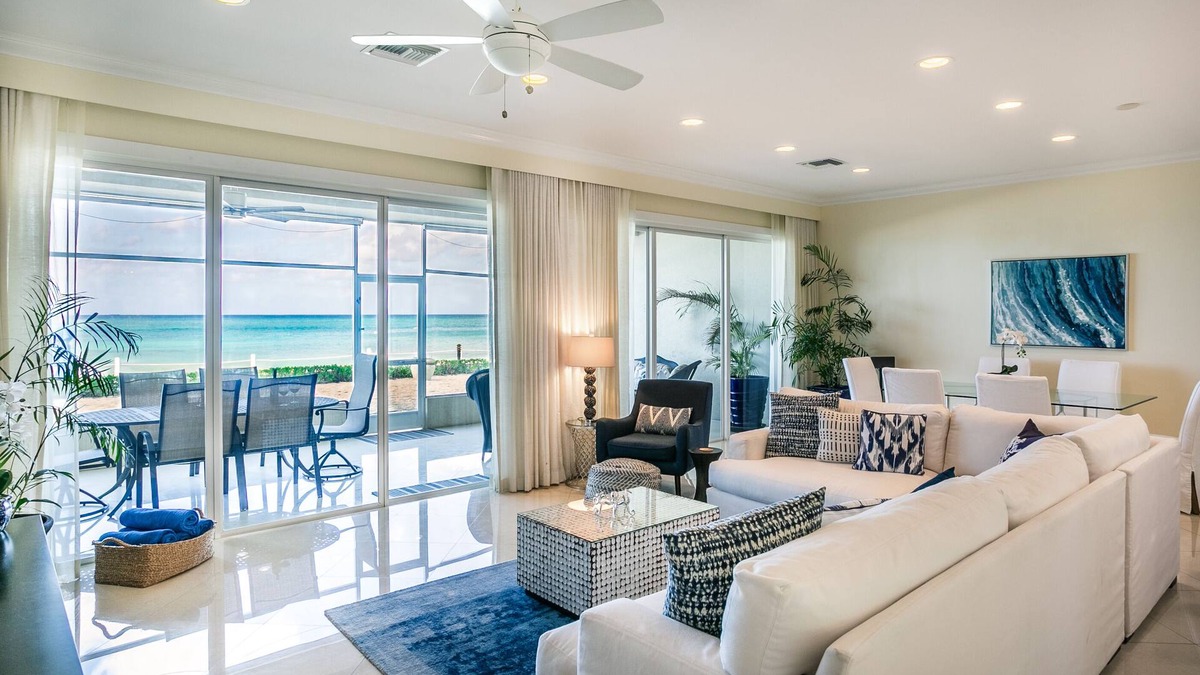 Seven Mile Beach Condo | Prime Residence #6 on 7 Mile Beach, High-End Ground Floor Beachfront Condo