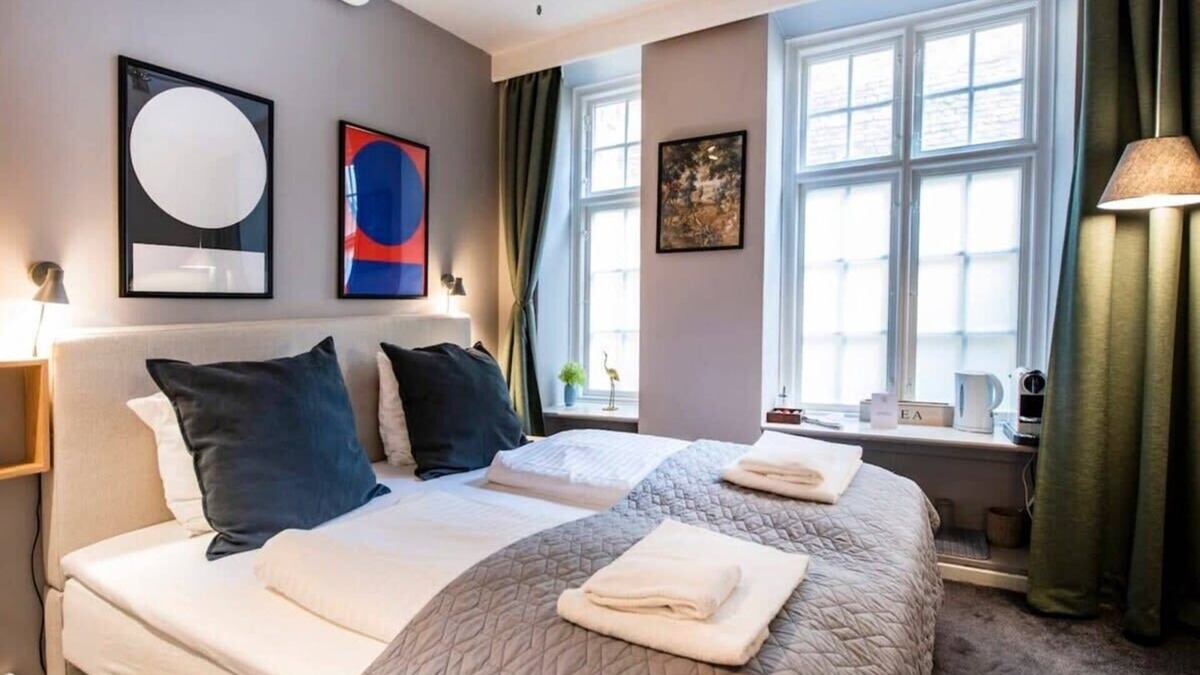 Copenhagen K Apartment | Prime Studio in historic courtyard building