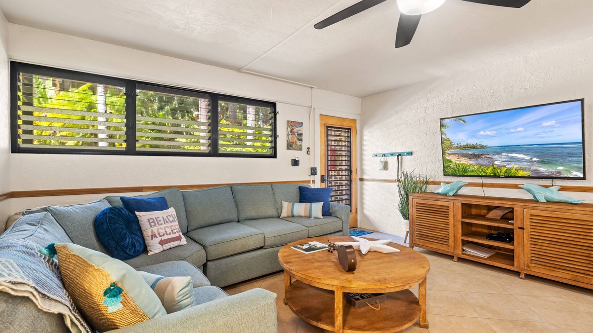 Poipu Condo | Prince Kuhio 110 - Ground Floor Portable AC