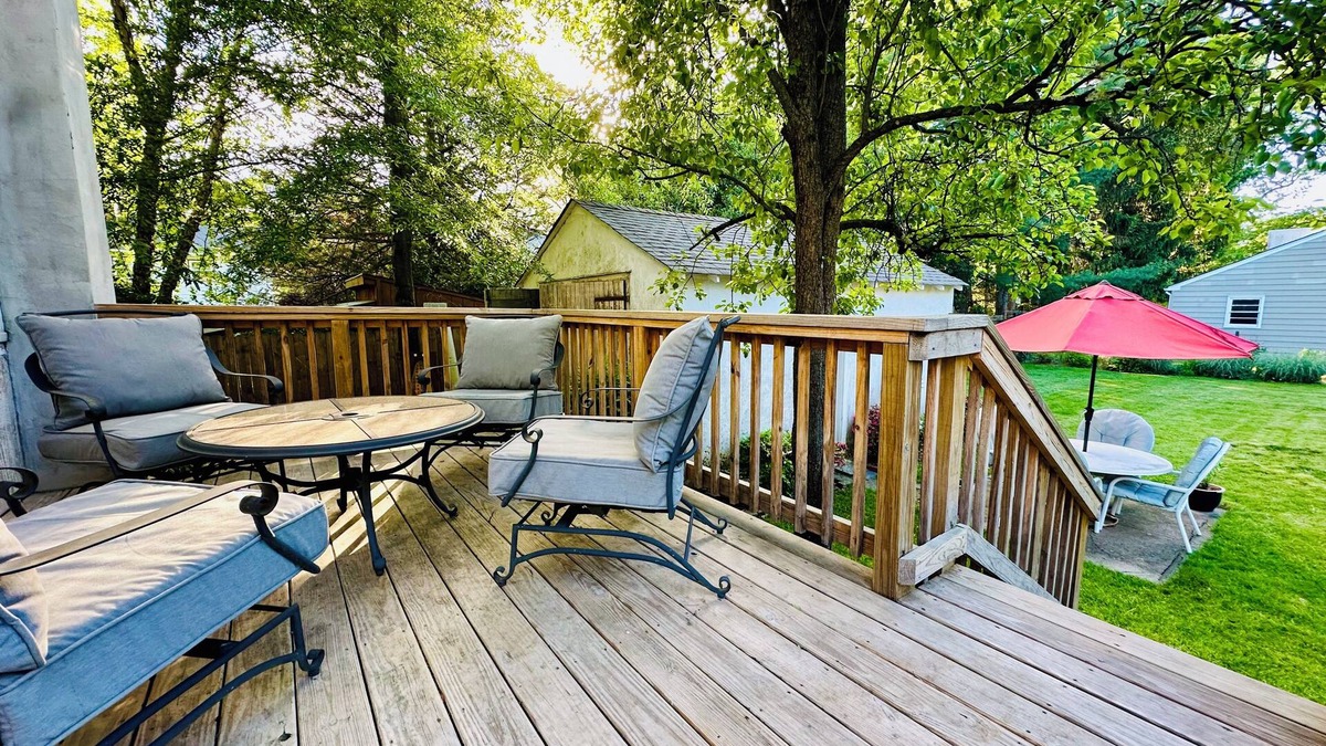 Princeton House | Princeton Haven w/Private Deck, Lush Backyard & Walk to Downtown Princeton!