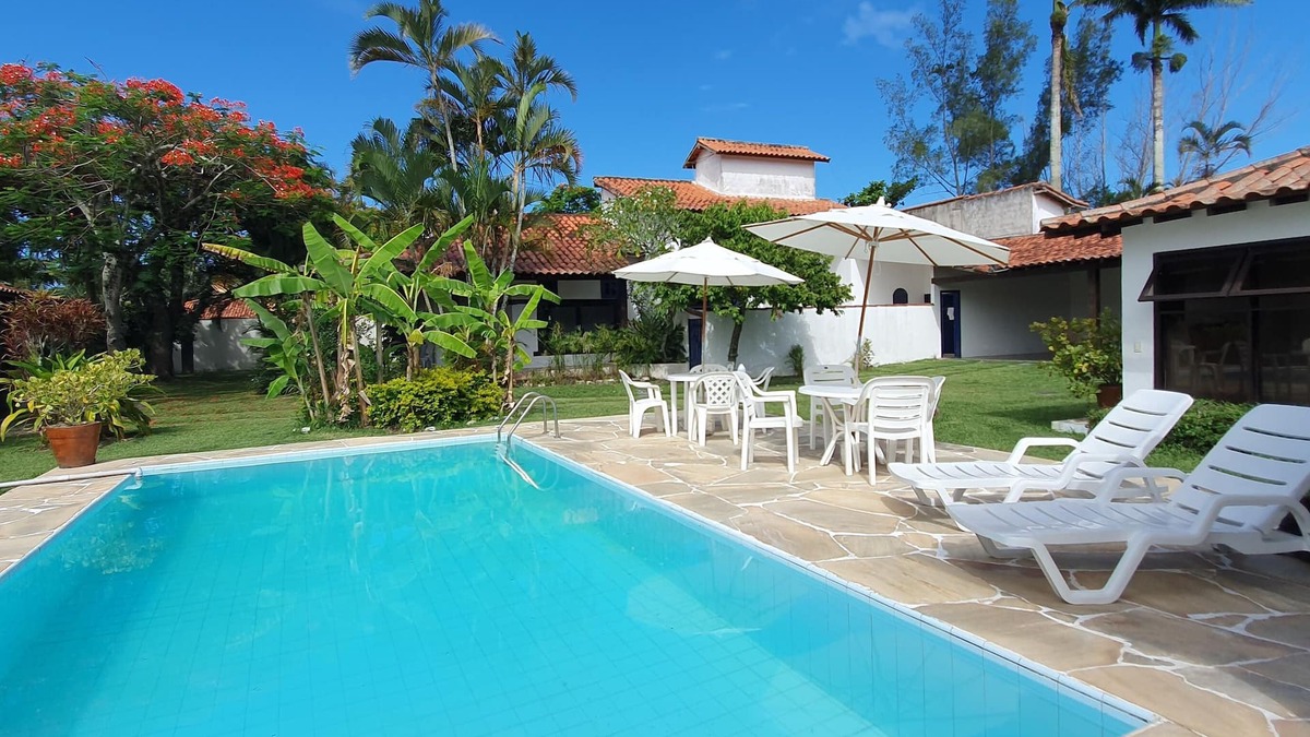 Porto Belo House | Private House Buzios Geriba Manguinhos Swimming pool 5 bedrooms Garden Barbecue