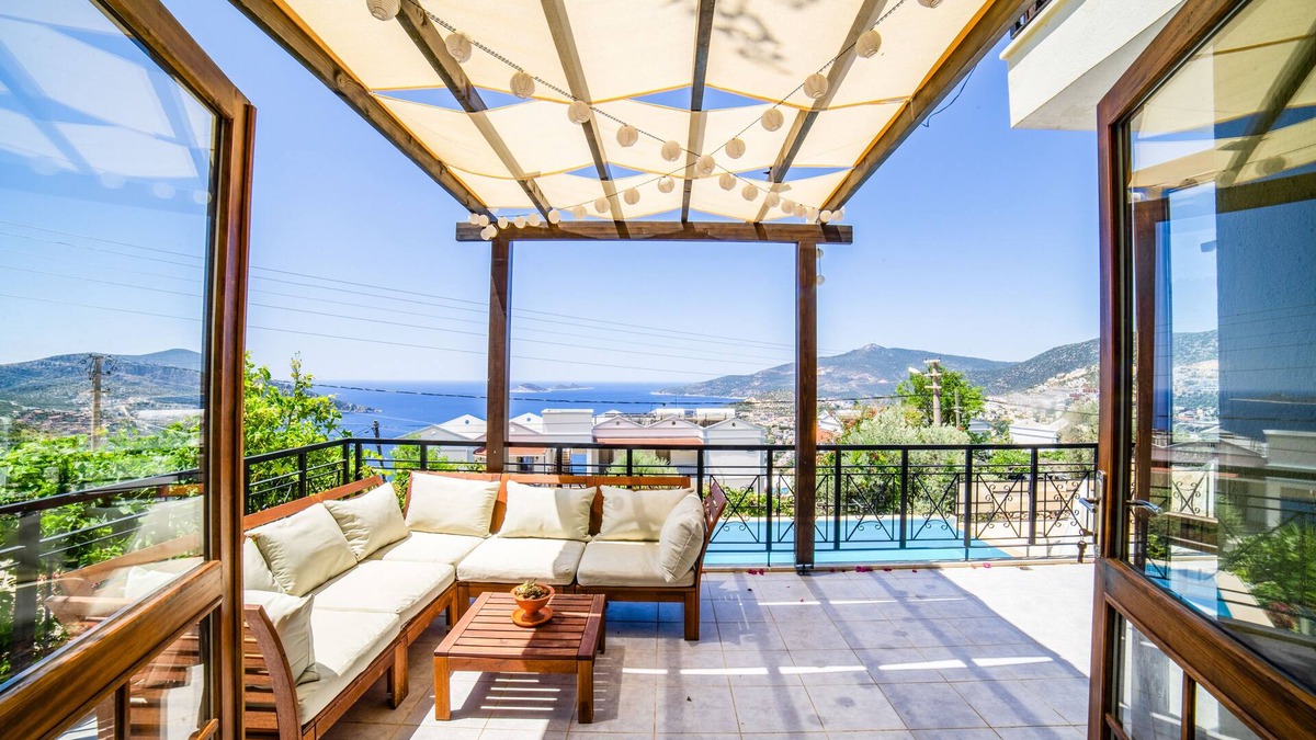 Dosemealti Villa | Privacy with Perfect Kalkan Bay View