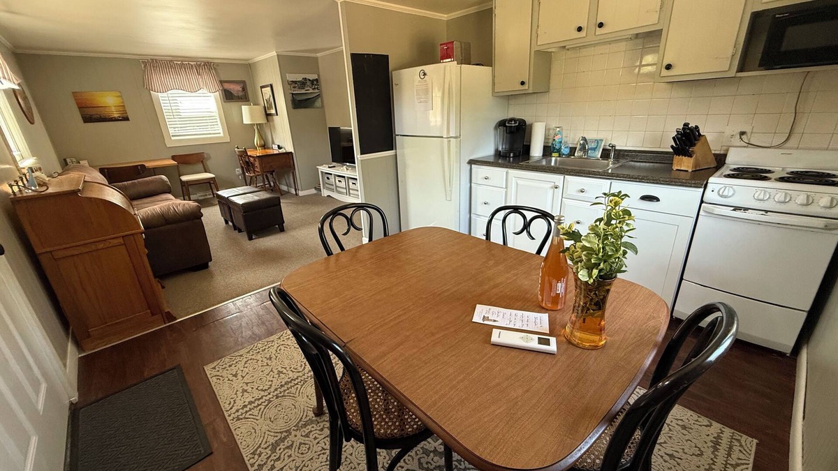 Marstons Mills Apartment | Private 1 bedroom, 2nd floor unit: deck, fire pit, space for boat & trailer