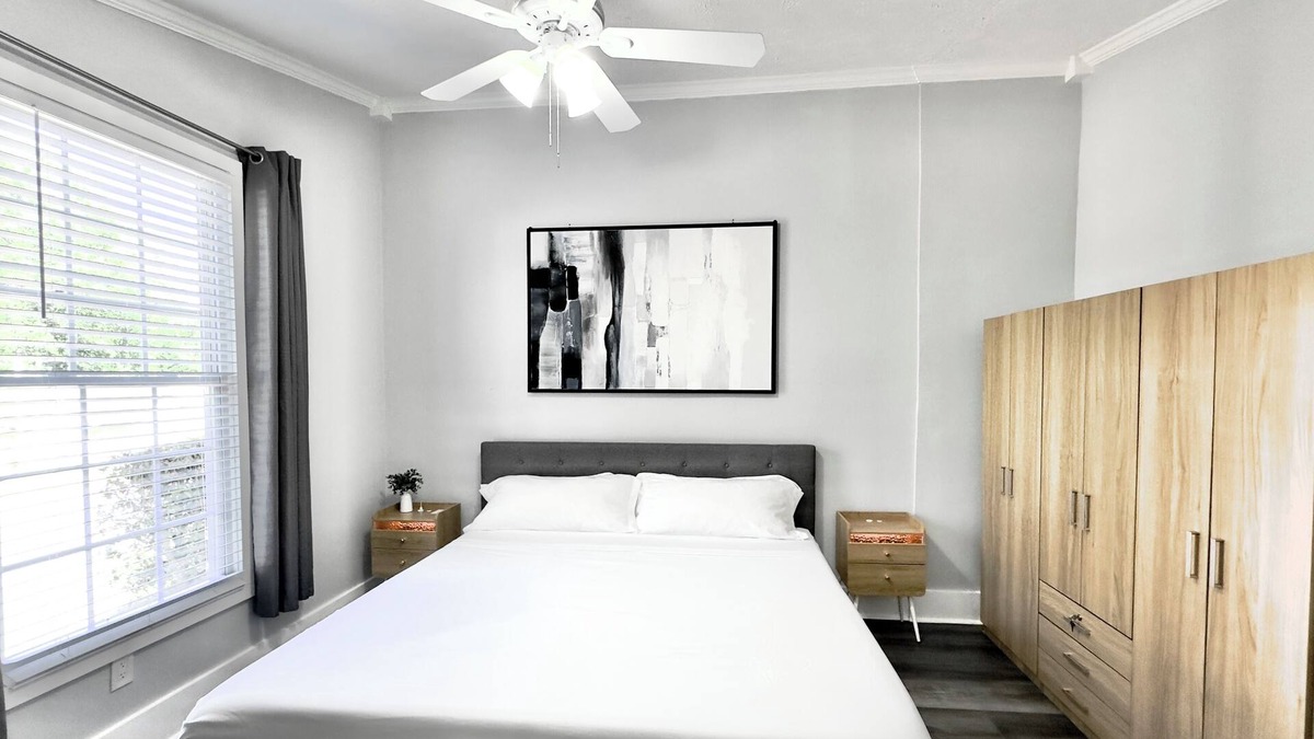 Lawrenceville House | Private 1BR/1B/Kitchen Guesthouse with King bed in Lawrenceville, Sleeps 3