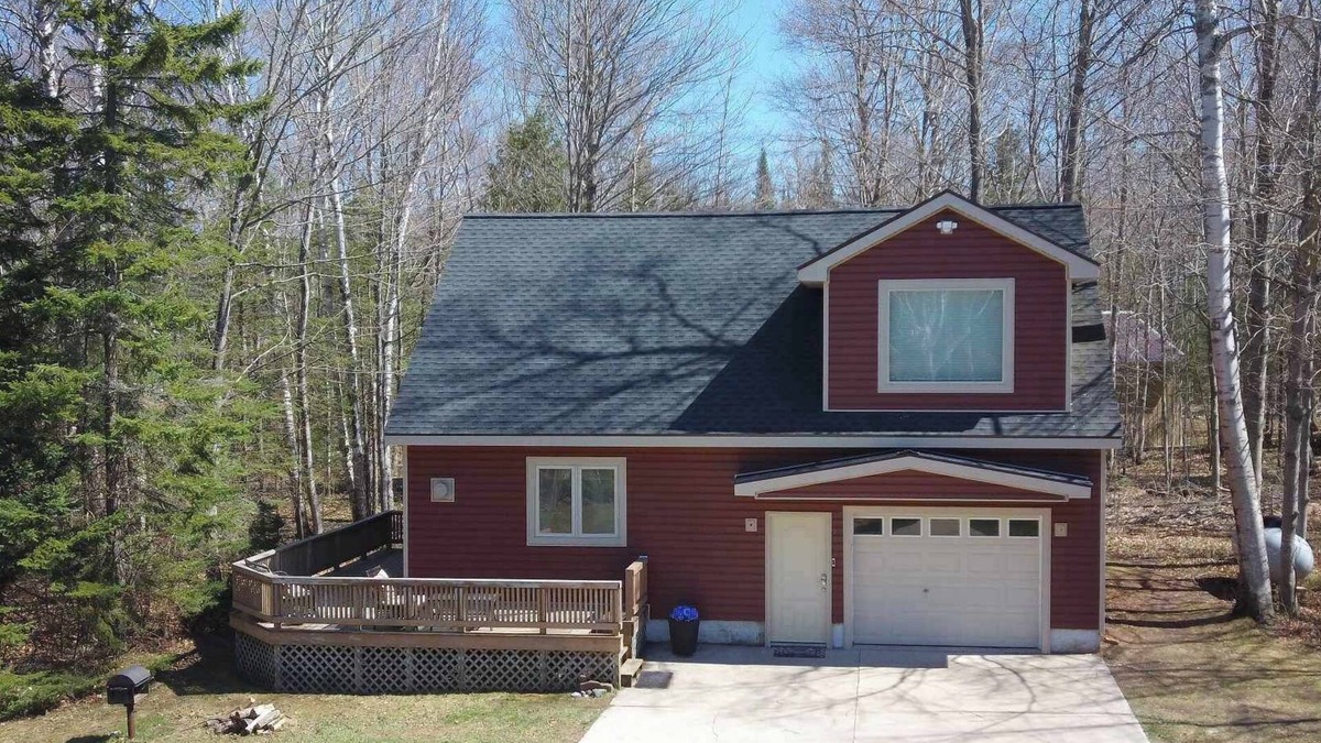 Grand Marais House | Private 2-bedroom house in Grand Marais with wooded lot, deck, pet friendly