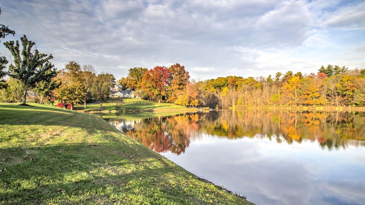 Bernville House | Private 30+ Acre Estate with its own 6 Acre Lake and one lane bowling alley!