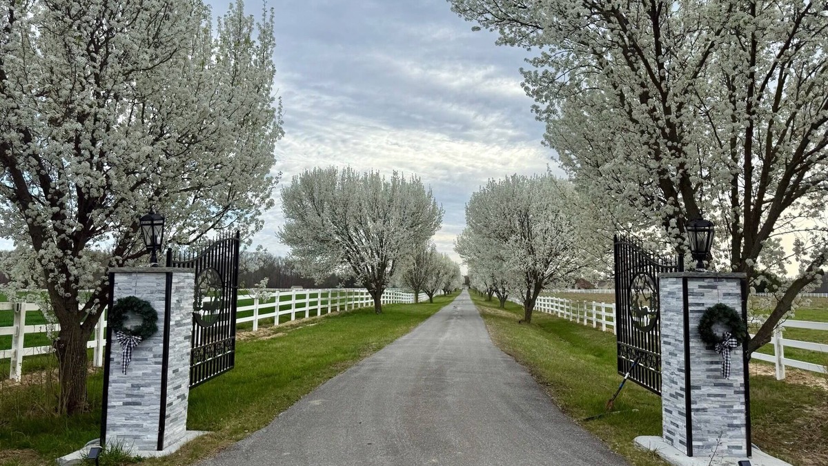 Hancocks Bridge Other | Private 3BR Farmhouse on Estate with Event Space, Horses,Trails, Ponds & Orchard