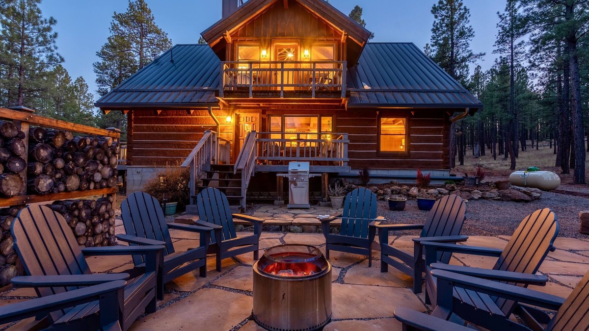 Northridge Estates Cabin | Private 5-Acre Cabin Retreat – Woods, Wildlife & Starry Skies