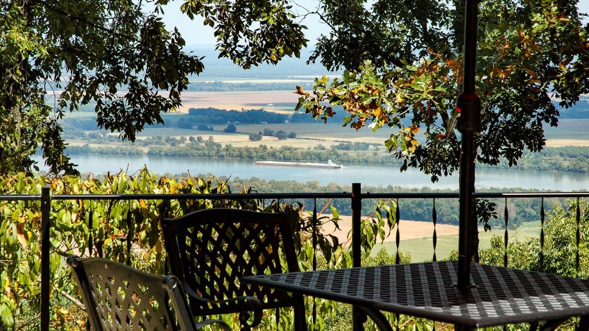 Morrilton House | Private and Secluded! Enjoy the stunning view and wooded surrounding.