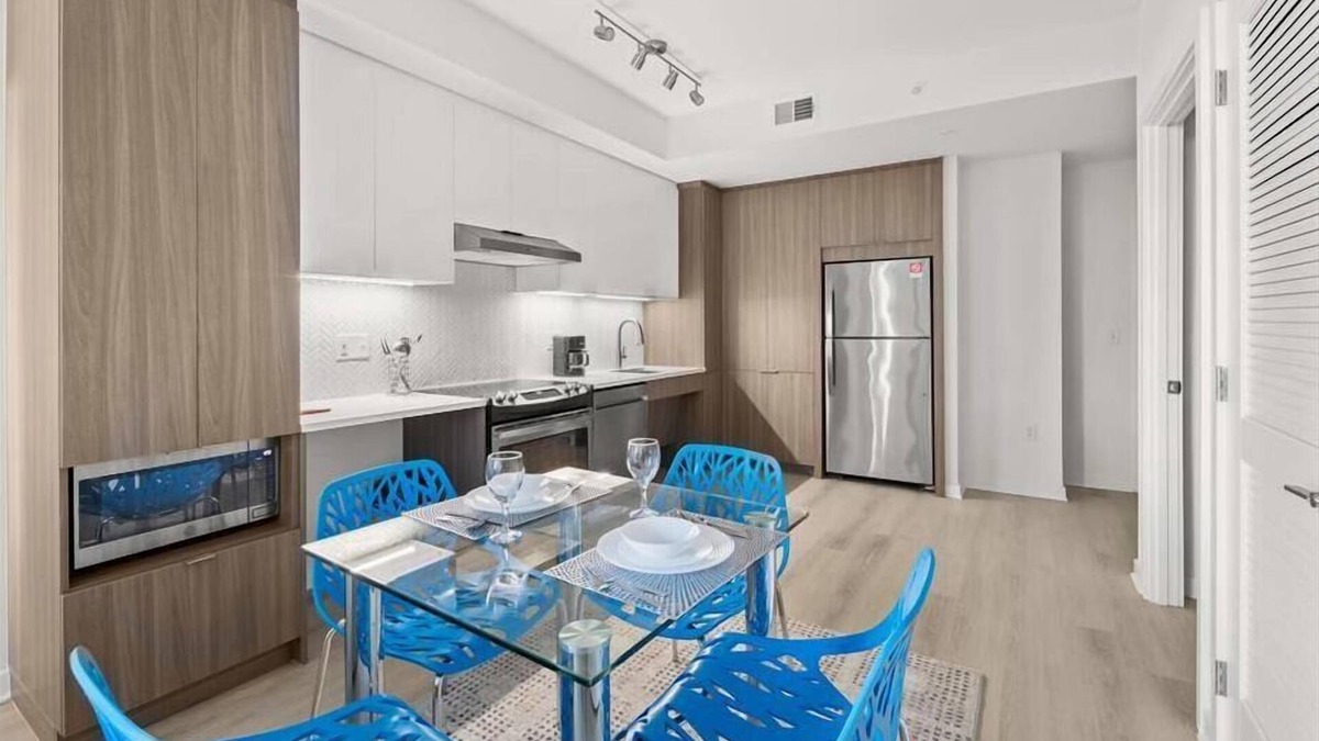 NoMa Hotel | Private Balcony & Free Outdoor Wifi | 2BR in Central DC