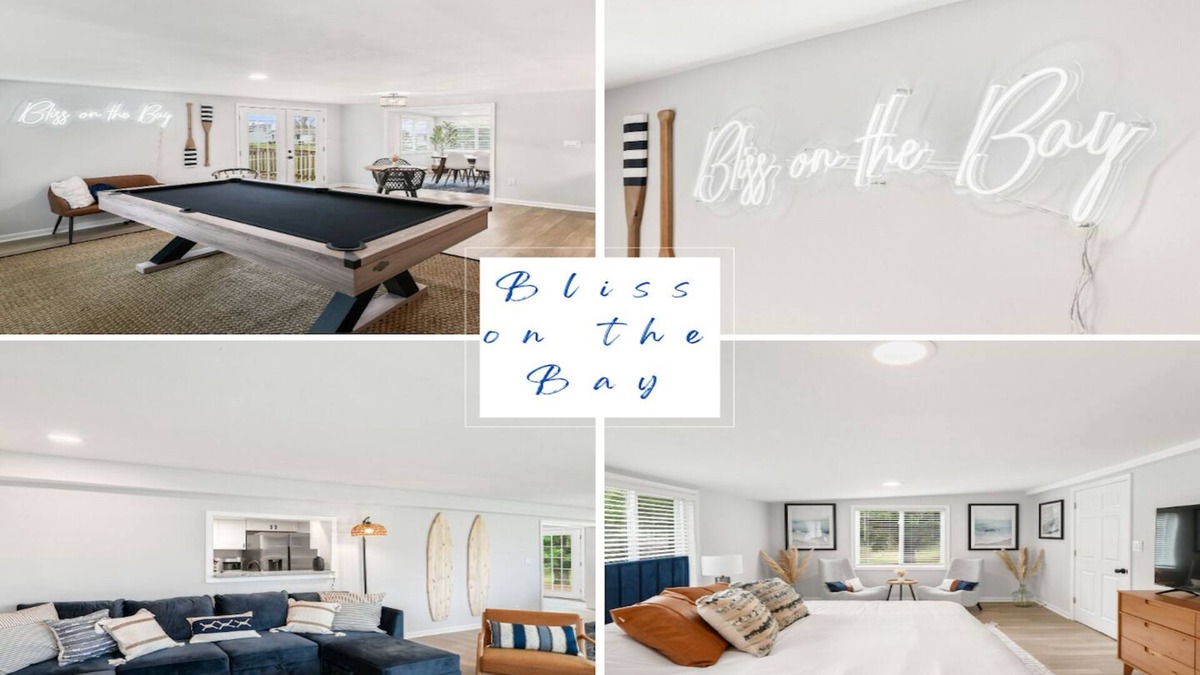 Point Lookout House | Private Bay Hideaway Peaceful Vibes & Semi-Private Beach at "Bliss on the Bay"