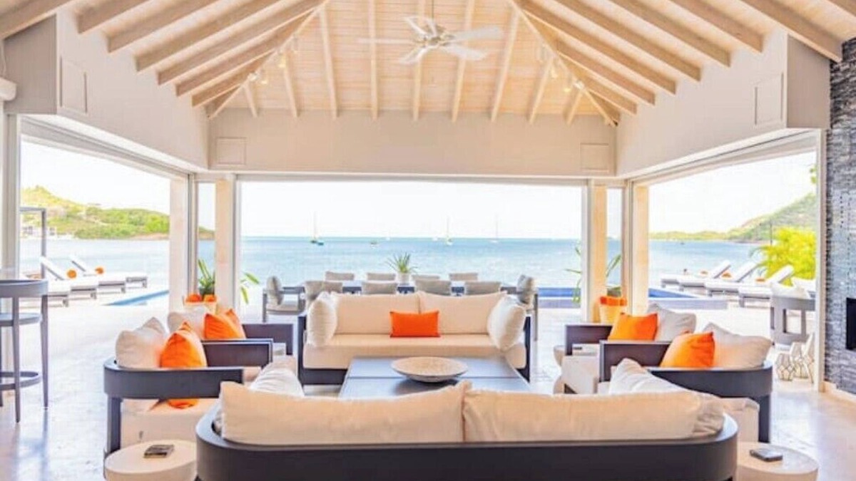 Jolly Harbour House | Private beachfront home w/4-bd, stunning sunset views, and perfect for family!