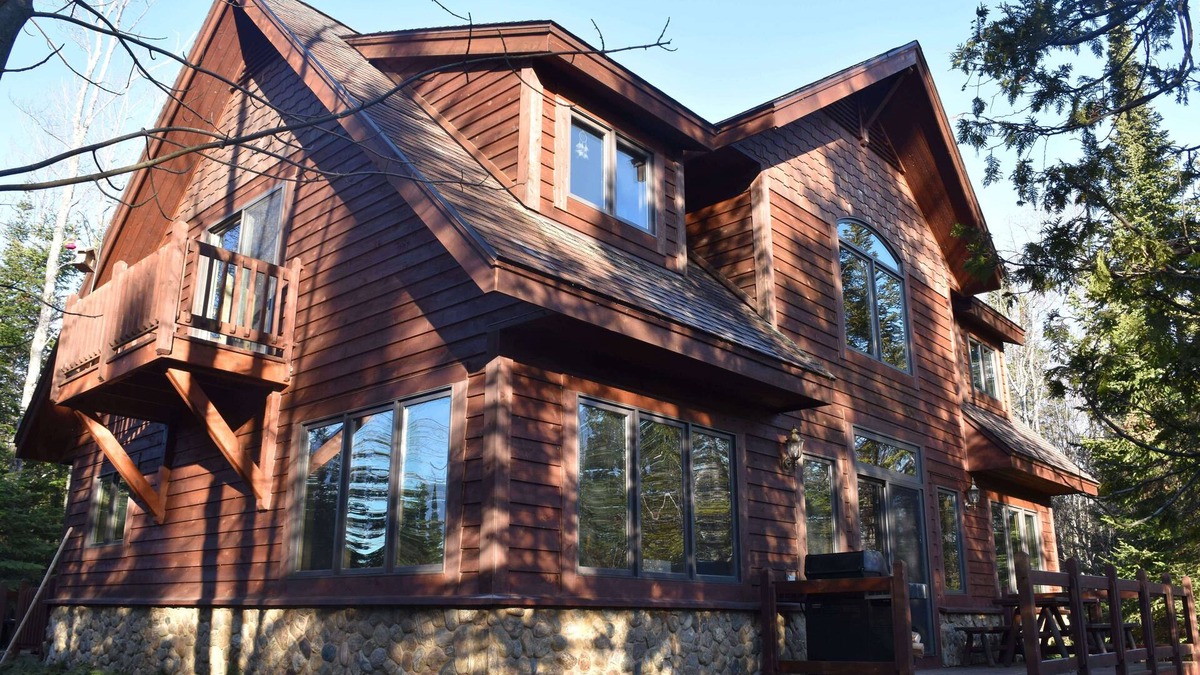 Silver City House | Private beach and nature preserve on Lake Superior and Mineral River.
