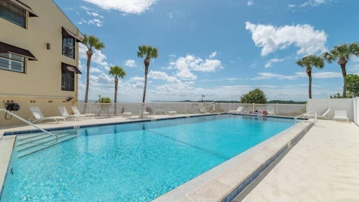Port Charlotte Condo | Private Beach, Fishing Dock & Heated Pool Paradise