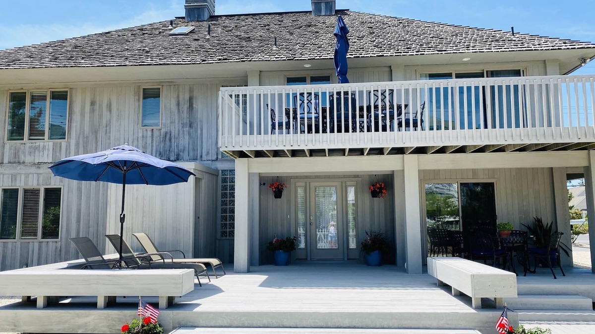 Mantoloking House | Private Beach Getaway private beach with lifeguard