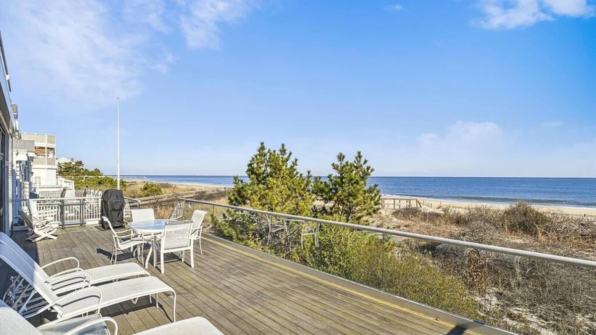 Sussex County House | Private Beach, Hot Tub w/Ocean Views, Modern 5BR