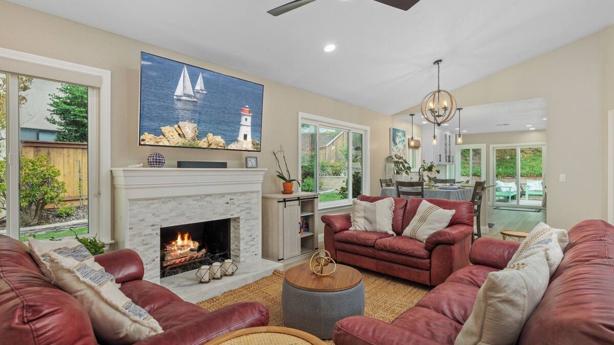 Carmel Valley House | Private Beach House with enclosed yard 5 mins to the beach