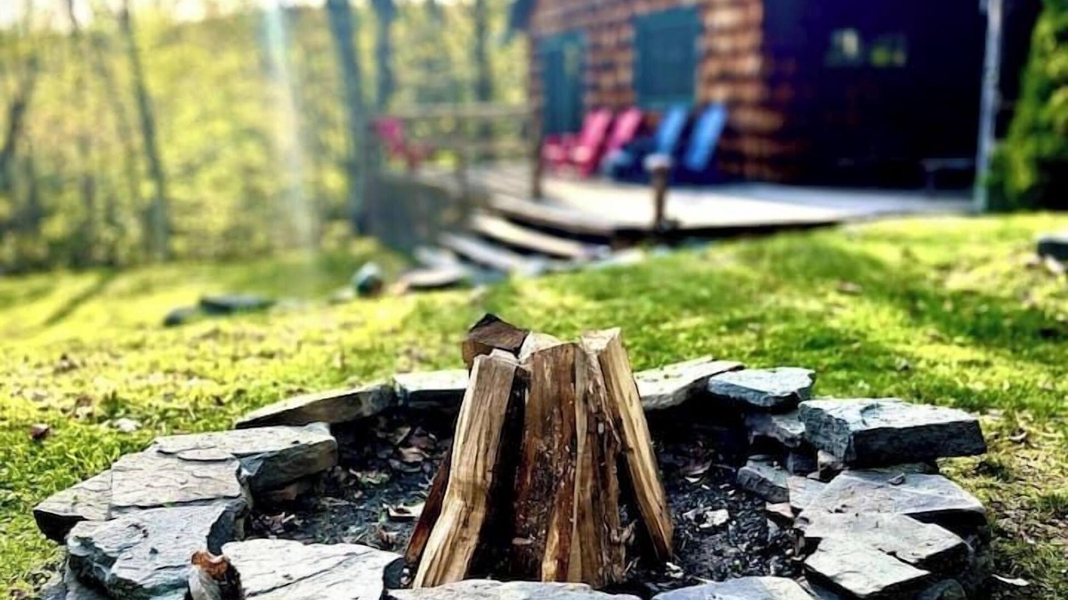 Fleischmanns Cabin | Private Cabin Retreat on 10 Acres! Firepit, custom kitchen, endless green beauty