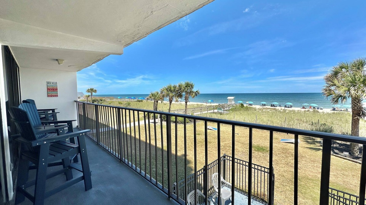 Wilmington Beach Apartment | Private Carolina Beach Retreat with Ocean Views!