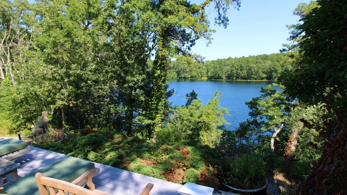 North Truro Cottage | Private Cottage Compound On Ryders Pond with Pristine Yard (2215)