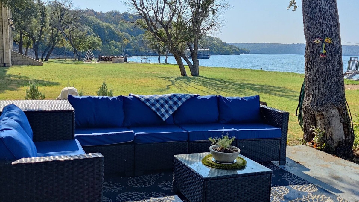 Graham House | Private Cottage right on Possum Kingdom Lake on west side with dock