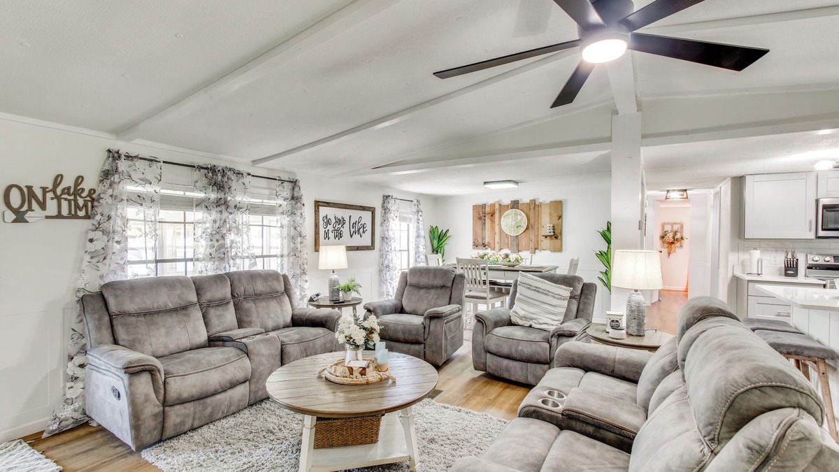 Andalusia House | Private Dock + Fire Pit: Point A Lake Retreat!