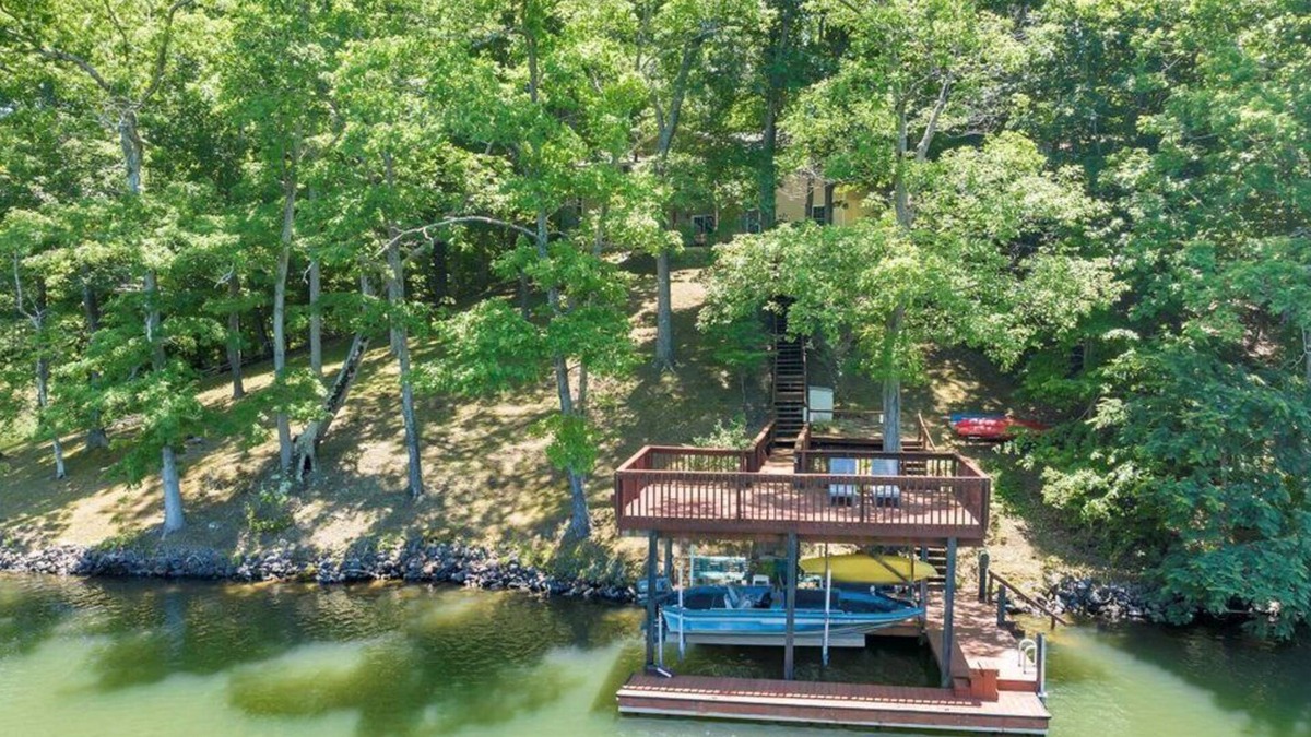 High Point House | Private dock! Pet friendly