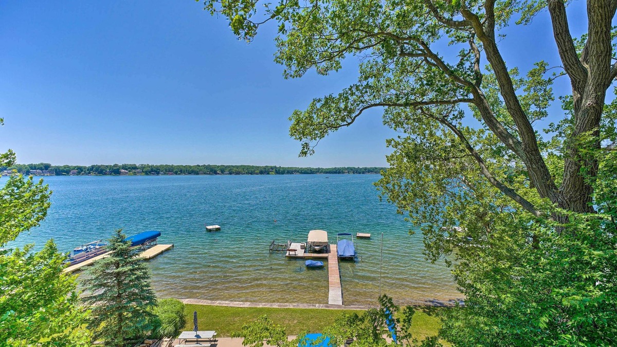 Three Rivers House | Private Dock & Stunning Views: Corey Lake Getaway!