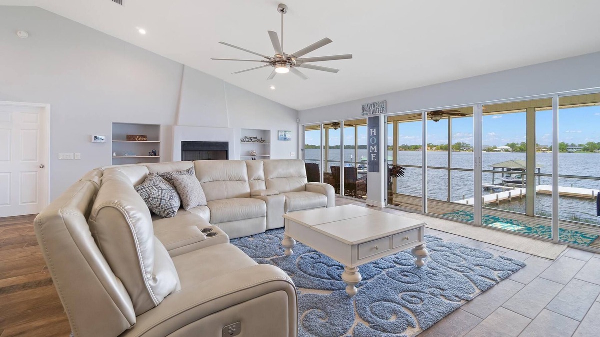 Harold House | Private Gated Bayfront Home With Panoramic Water Views & Private Dock