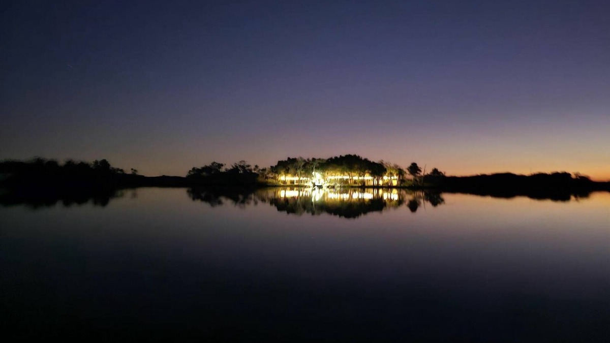 Homosassa Cabin | Private Gazebo on an Island with boat transportation to/from and meals provided.