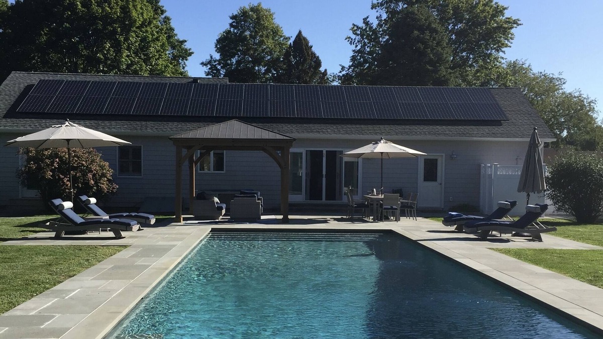 Silver Beach House | Private heated pool and spacious yard. 5 minute walk to the beach.