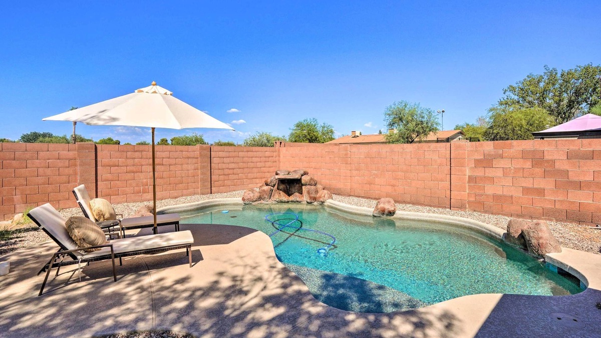 Paradise Valley Village Cottage | Private Heated Pool: Phoenix Sanctuary w/Foosball