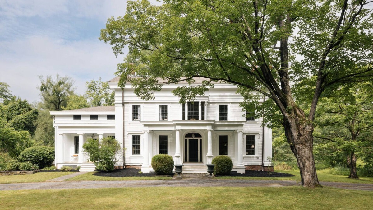 Hudson House | Private historic Hudson home on 20 acres with pool