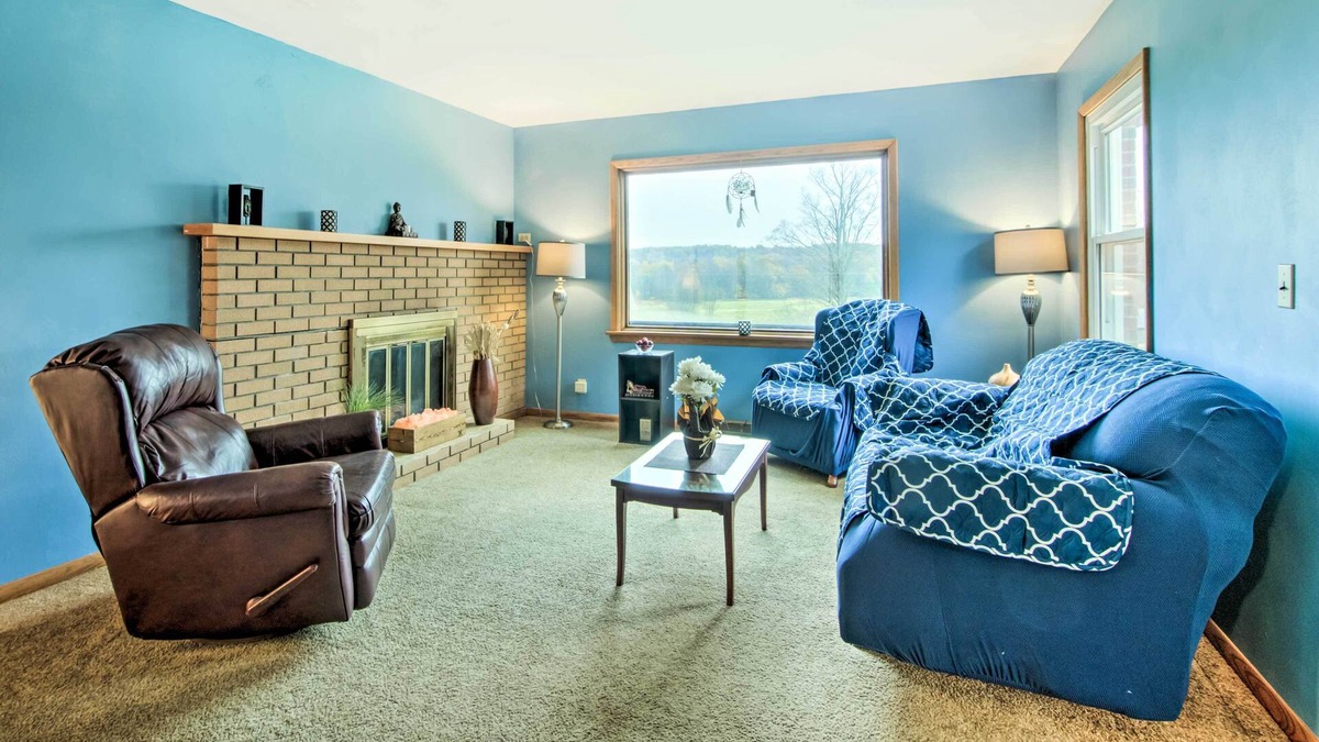 Union Township House | Private Home on 75 Acres- Near Canadohta Lake