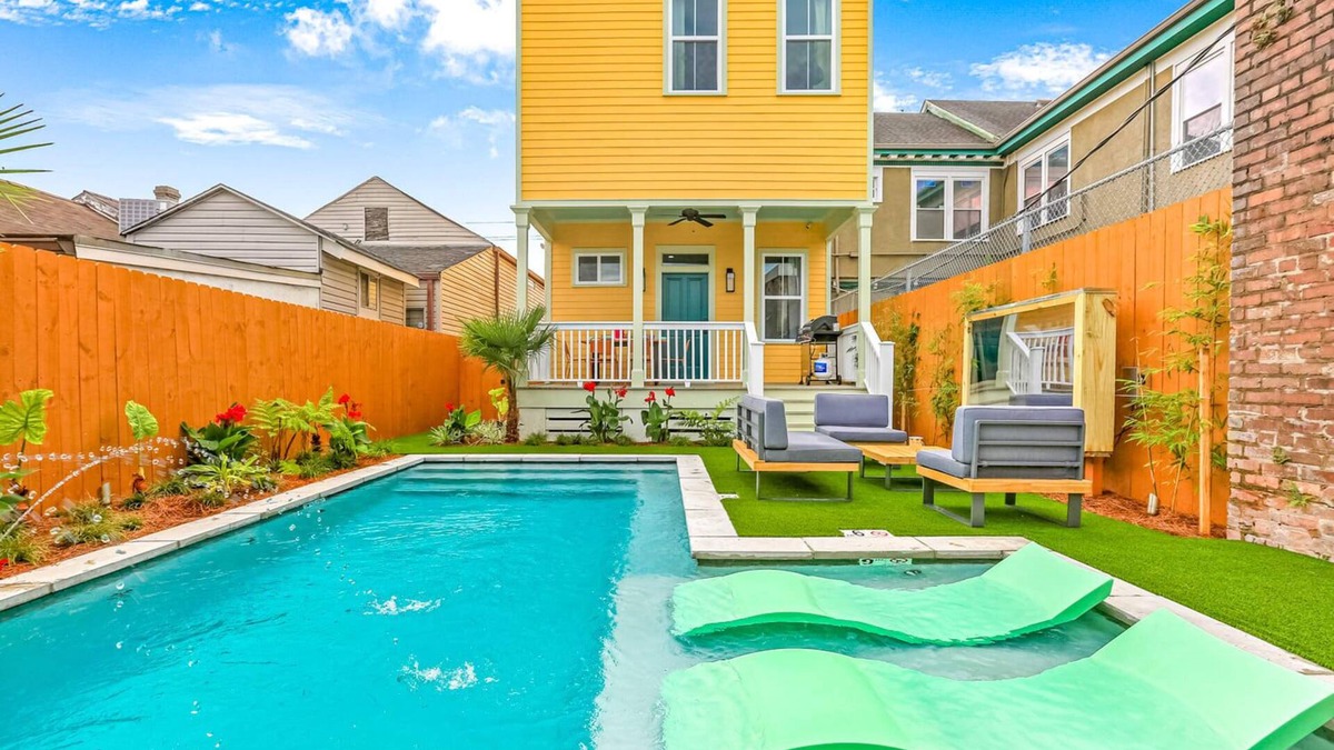 Mid-City House | Private Home w/Heated Pool and Tropical Garden