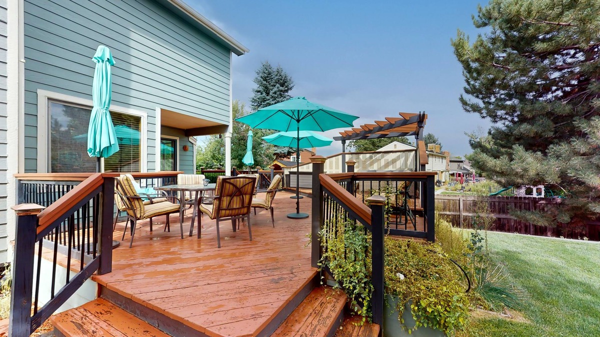 Thornton House | Private home with fenced yard, deck, fireplace, home office, & great location