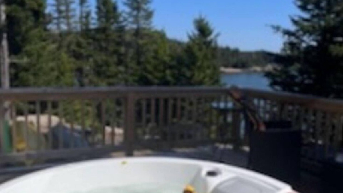 Beaver Harbour House | Private Hot Tub Oceanfront Tiny Home