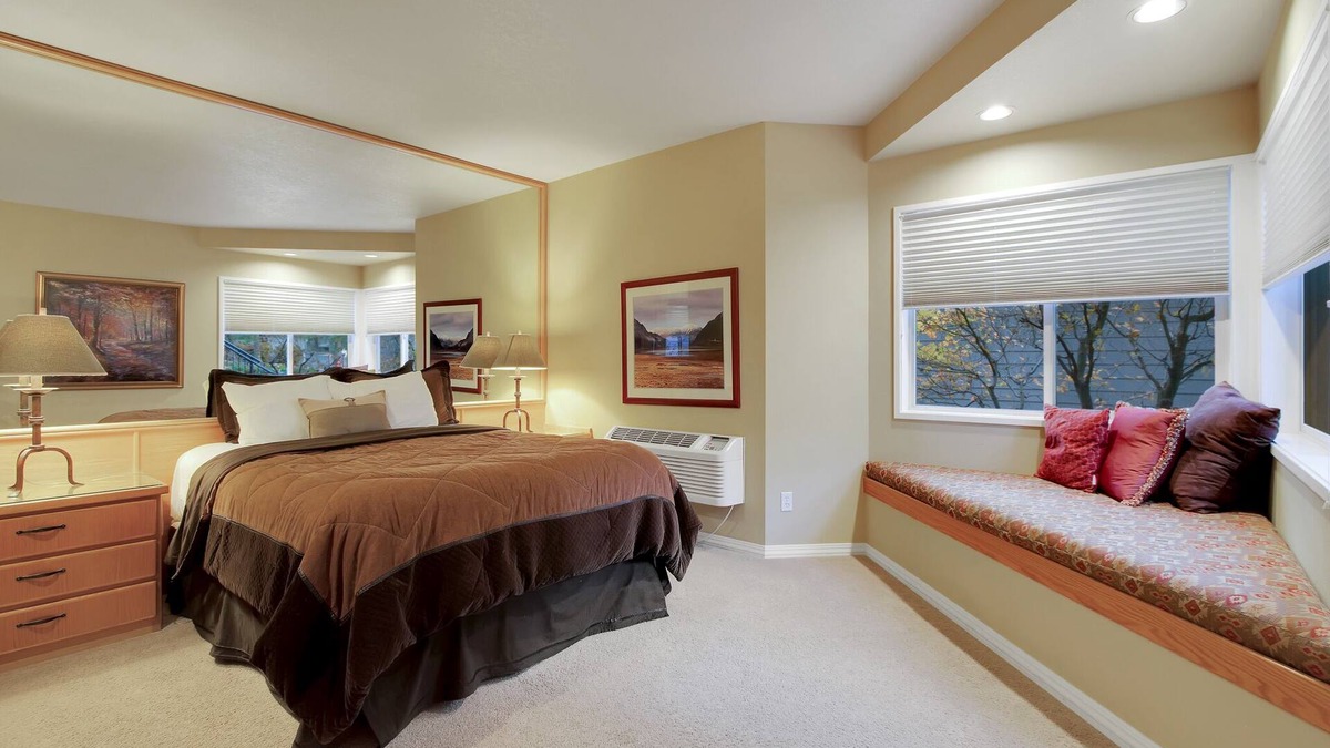 Century West Hotel | Private, hotel style suite in Bend with access to fitness center.